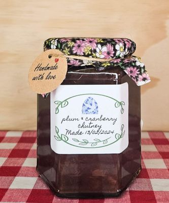 Plum &amp; Cranberry Chutney - 250g