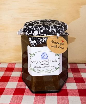 Spicy Apricot &amp; Date Relish - 250g