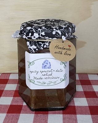 Spicy Apricot &amp; Date Relish - 250g