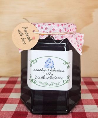 Rosehip &amp; Hibiscus Jelly - 250g