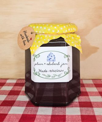 Plum and Rhubarb Jam - 250g