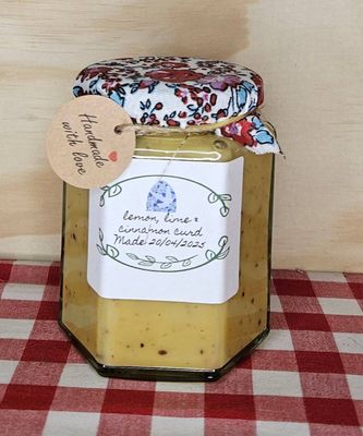 Lemon, Lime and Cinnamon Curd - 250g