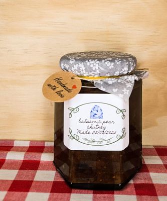 Spiced Balsamic Pear Chutney - 250g