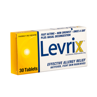 Levrix Antihistamine 5mg 30 Tablets