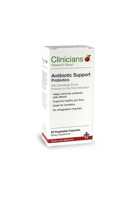 Clinicians Antibiotic Support Capsules 20