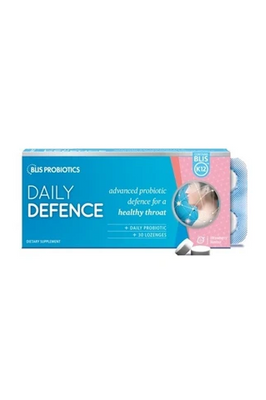 Blis Daily Defence Strawberry 30 Lozenges