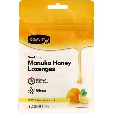 Comvita Fortacold Lozenges Lemon and Honey 12s