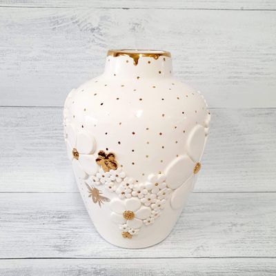 XL Ginger Jar with Dots by Dawn Clayden