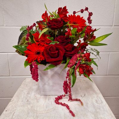 Ruby Red Arrangement