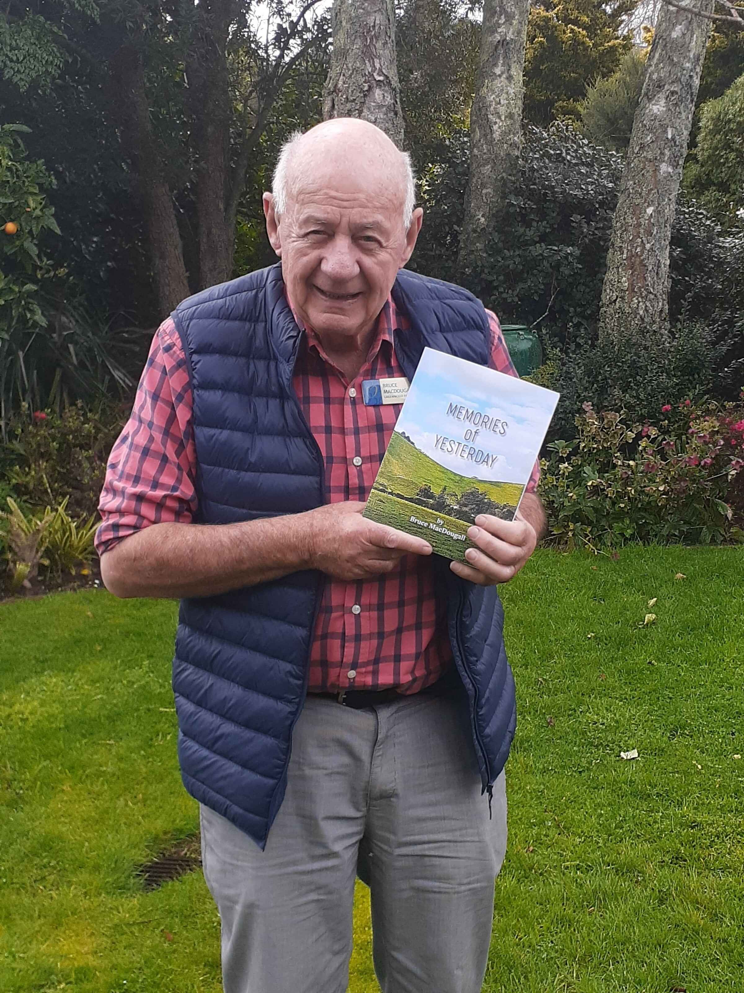 Bruce MacDougall, book Memories of Yesterday with Forget Me Not Lifestories
