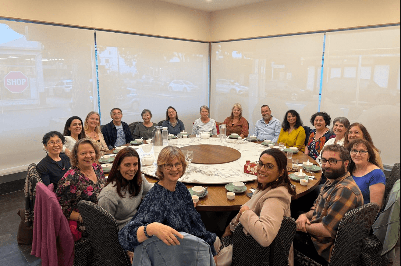 2025 Shoden & Okuden Class at Dinner together