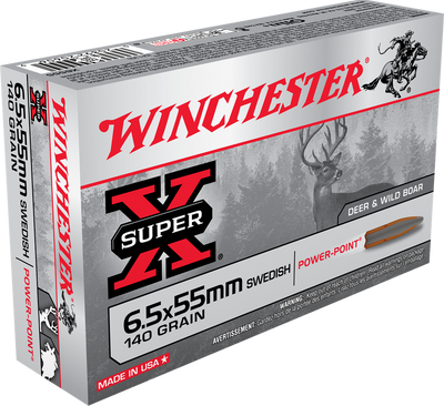Winchester Power-Point 6.5x55 Swedish 140gr