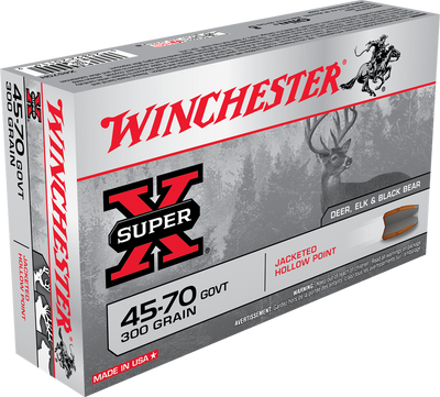 Winchester SuperX 45-70 govt 300gr JHP (20)