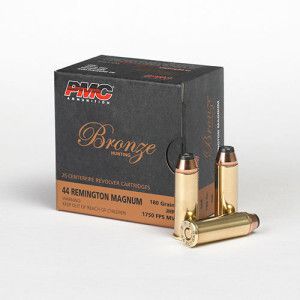 PMC Bronze 44 REM MAG 180gr Jacketed Hollow Point