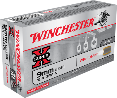 Winchester 9mm Luger 124gr FMJ