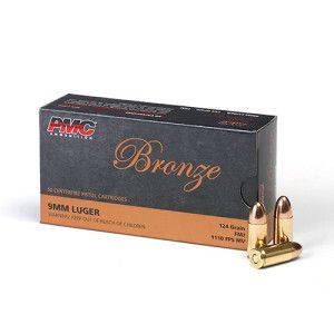 PMC Bronze 9mm Luger 124gr  FMJ