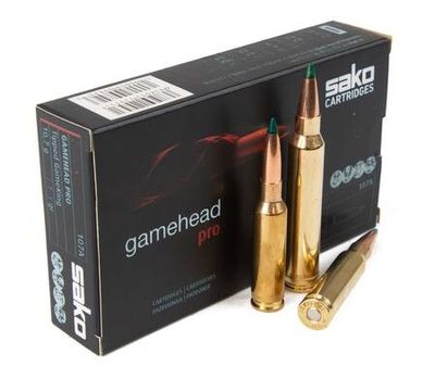 Sako Gamehead Pro 7mm Rem Mag 218B 165gr x10 Cartridges