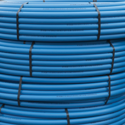 25mm Blue MDPE Medium Density Polyethylene Water Main Pipe