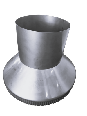 Stainless Steel Flashing Cone / Casing Cover for Wood Fire Flue System