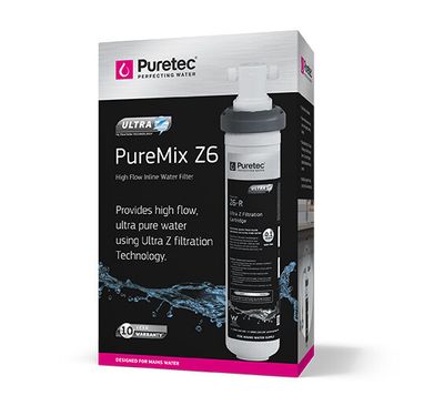 PureMix Z6 High Flow Inline Water Filter System