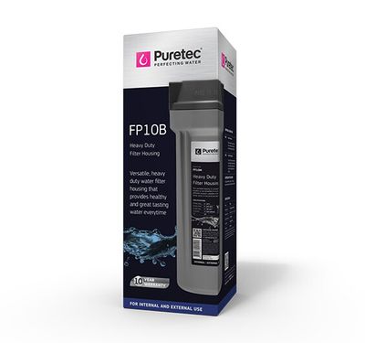 Puretec FP10B 10&quot; Water Filter Housing Kit 3/4&quot; Connection