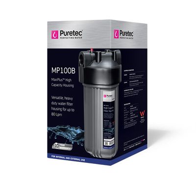 Puretec Jumbo MP100B MaxiPlus 10&quot;  Water Filter Housing Kit