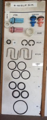 TOPLISS Service Kit for Equal Low Pressure Shower Mixing Valve