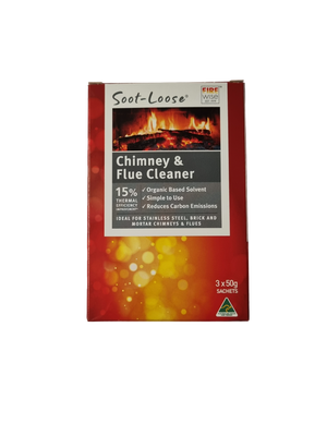Fire Wise Soot-Loose Chimney &amp; Flue Cleaner 3 x 50g