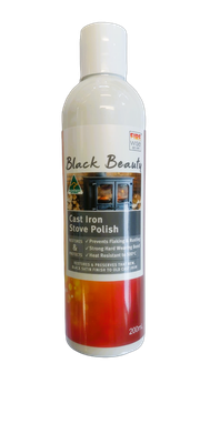 Black Beauty Cast Iron Stove Polish 200ml