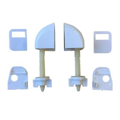 Caroma Junior Toilet Seat Hinge Set White