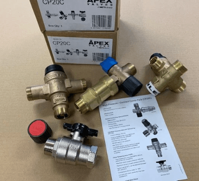 Apex Combi Valve Pack - 20mm 500kPa Contract Combi-Pack