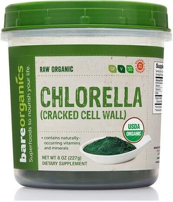 Bare Organics Chlorella Powder 227g