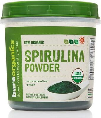 Bare Organics Spirulina Powder 227g