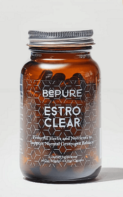 BePure Estroclear 30 Day Supply 60 Capsules