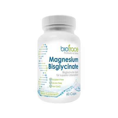 Biotrace Magnesium Bisglycinate 60 Capsules