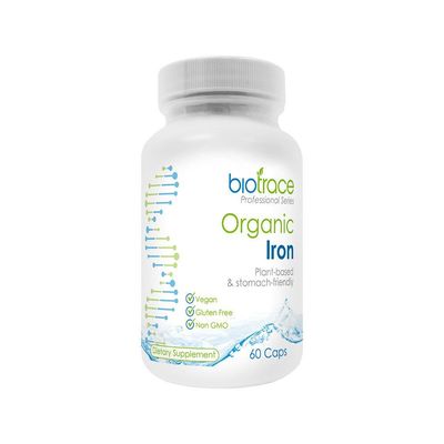 Biotrace Organic Iron 30 Capsules