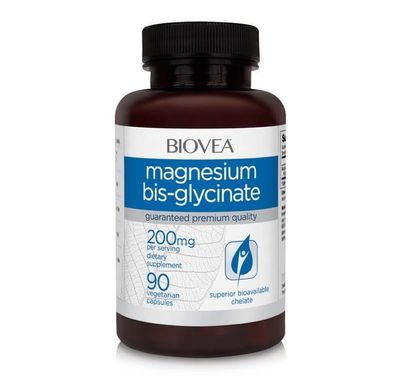 Biovea Magnesium Bisglycinate 200mg 90 Capsules