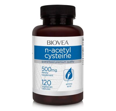 Biovea NAcetyl Cysteine 1000mg 120 Capsules