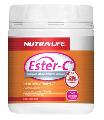 Ester C With Vitamin D3 &amp; Echinacea Chewables