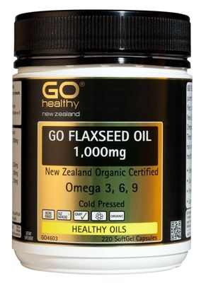 Go Flaxseed Oil 1000mg