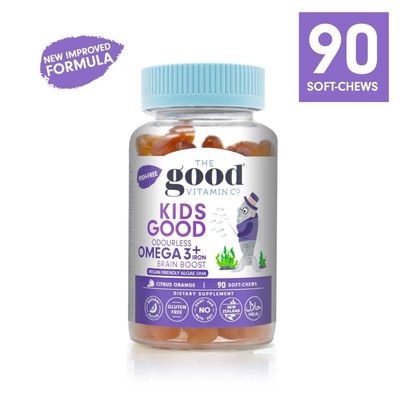 Kids Good Odourless Omega-3 + Iron Algae DHA