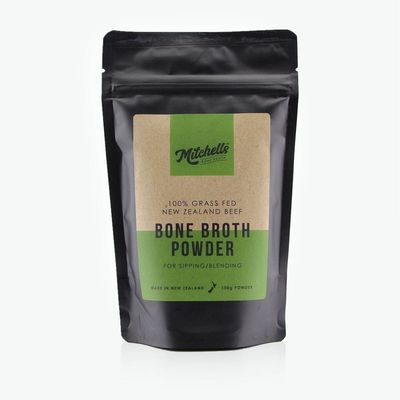 Mitchells Nutrition 100% Grass Fed Bone Broth Powder Pouch 100g