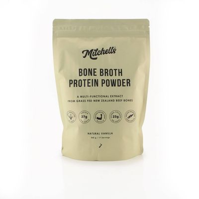 Mitchells Nutrition Bone Broth Protein Powder 500g - Natural Vanilla