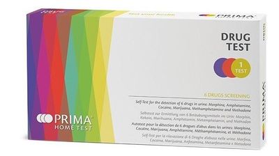 Prima Home Test Multi Drug Testkit 6 Parameters - 1 Test
