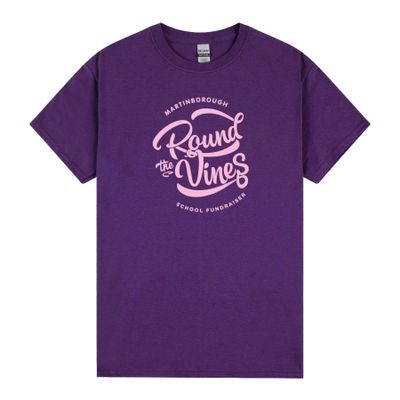 Women's Gilden Tee - Purple / Pink Print