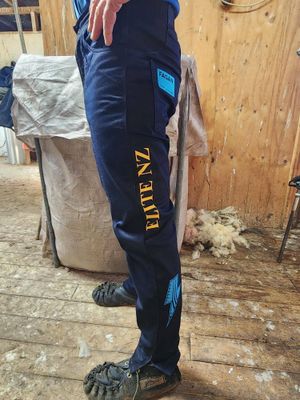 Fagan Lightning Blue Flexi-waist Shearing Jeans