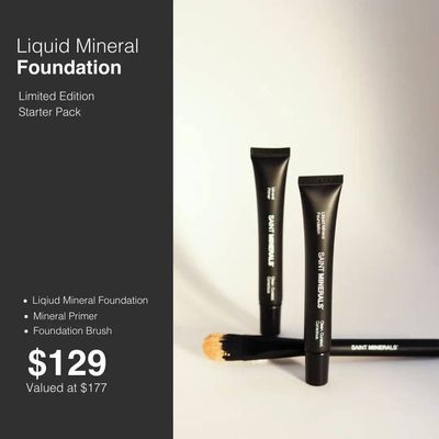 Saint Minerals Foundation - Liquid Starter Pack