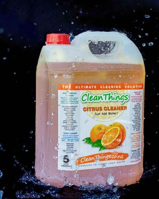 Clean Things Citrus Cleaner Concentrate 5 litres