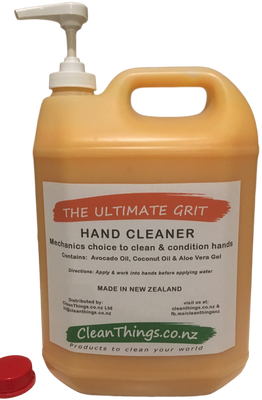 The Ultimate Grit Hand Cleaner 5 litres + Hand Pump
