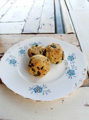 Apricot, Seeds, Coconut Cookies - Vegan, GF, DF